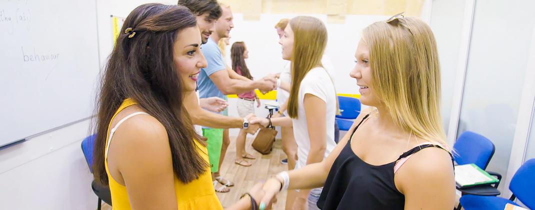 Aprendizagem imersiva de inglês