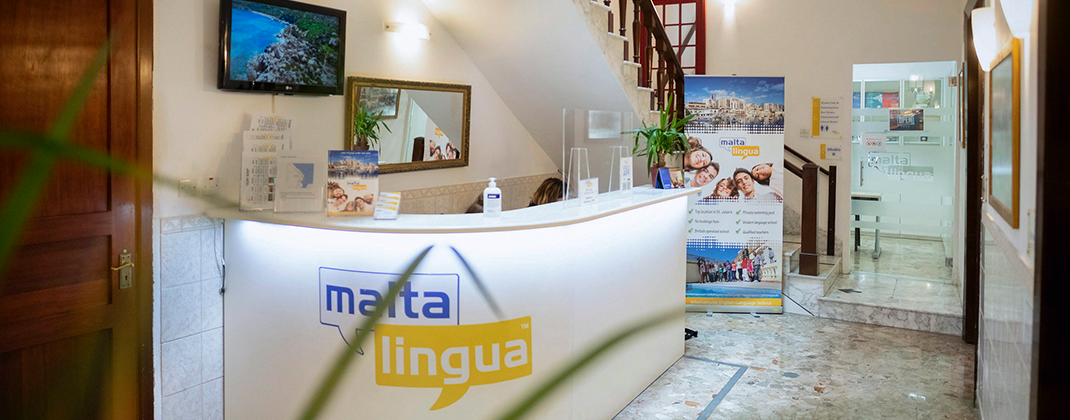 Recepção da Escola de Inglês